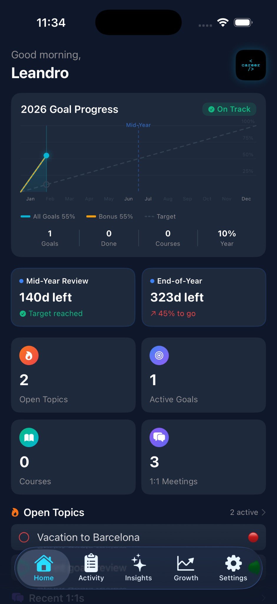 Code Career App Screenshot